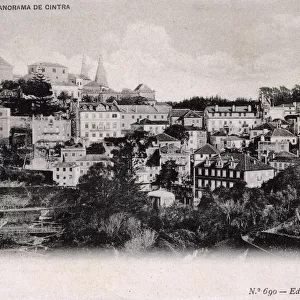 General view of Sintra, Lisbon region, southern Portugal