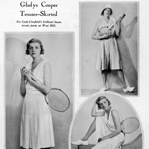 Gladys Cooper trouser skirted