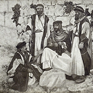 Group of Bedouin men - Syria