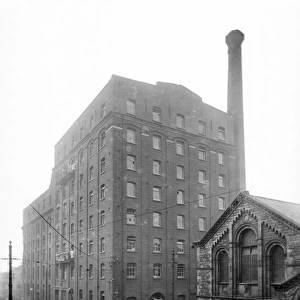 Hughes, Dickson Ltd, Flour Mill and Falls Road. Methodist Ch