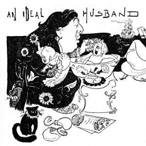 An Ideal Husband, Oscar Wilde caricature
