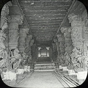 India - Interior of Hindu Temple