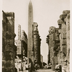 Karnak Temple Complex, Egypt - Hypostyle Hall and Obelisk