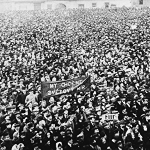 Kladno strikers, October 1918