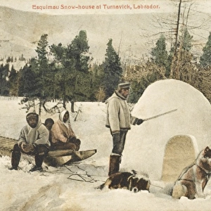Labrador Eskimo Snow-house