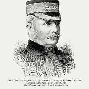 Lieutenant General Sir Henry D Oyley Torrens - Governor and Commander-in-Chief of Malta