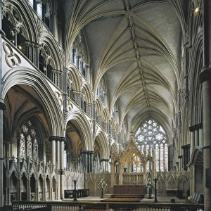 Lincoln Cathedral. 1192-1549. UNITED KINGDOM
