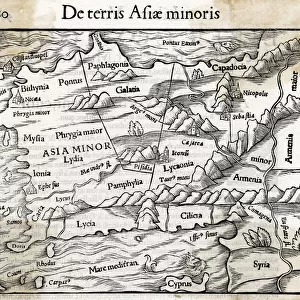 MAP / ASIA MINOR 1553