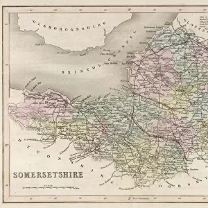 Map / Somerset C1857