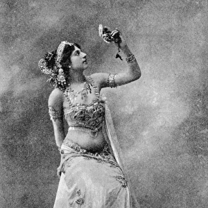 Mata Hari dancing at Olympia