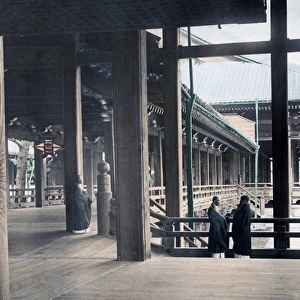 Nishi Honganji Temple, Kyoto, Japan, circa 1880s