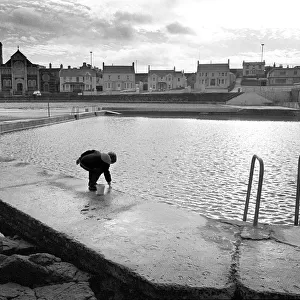 The old outdoor swimming pool at Portstewart, County Derry
