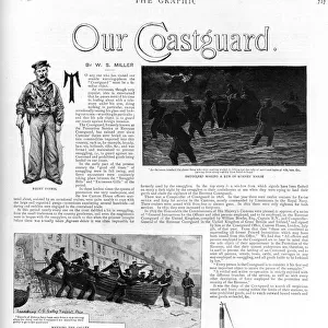 Page from The Graphic entitled Our Coastguard