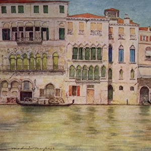 Palazzi on the canal - Venice, Italy