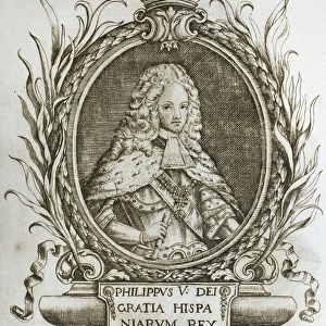 Philip V (1683-1746). King of Spain. Portrait
