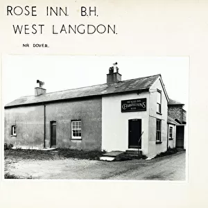 Photograph of Rose Inn, West Langdon, Kent