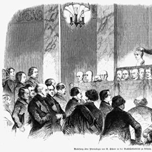 Phrenology lecture, 1852