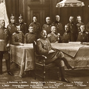 A portrait of German generals