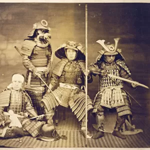 Japanese samurai armor