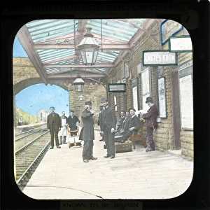 The Railway Station, Thongsbridge, Yorkshire