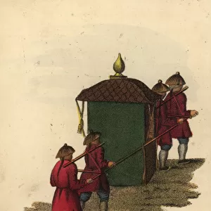 Sedan chair of the Prime Minister, Qing Dynasty China