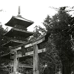 Shinto Temple at Nikko, Japan