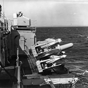 Short Seacat ship-to-air missile