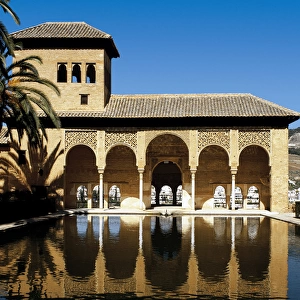 Spain. Granada. Alhambra. The Ladies Tower (Torre de las Dam
