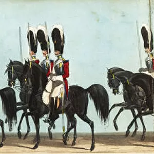 A squadron of Life Guards in Queen Victorias coronation