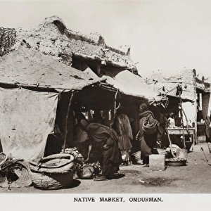 Sudan - Native Market at Omdurman