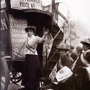 Suffragette Barbara Ayrton Campaign Bus