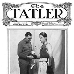 Tatler cover - Marquess of Douglas & Clydesdale - boxer