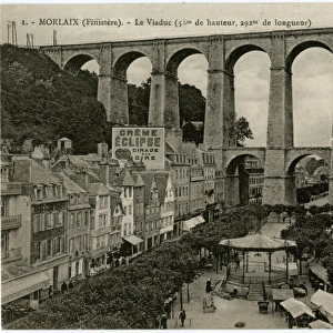 Viaduct at Morlaix, Brittany, France