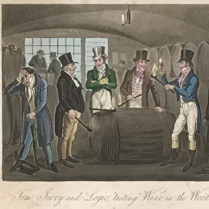 WINE TASTING, 1820