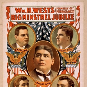 Wm. H. Wests Big Minstrel Jubilee (formerly of Primrose & W