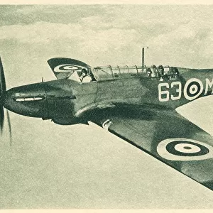 WW2 - Fairey Battle In Flight