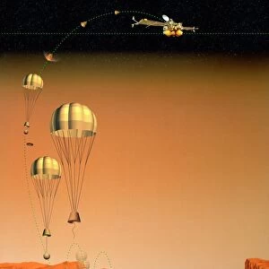 Mars 96 surface station, artwork