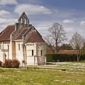 Built in the 12th century, Chapelle Saint Lazare, once part of a leper colony dependent on the hospice of Saint-Aignan, Loir-et-Cher, Centre, France, Europe
