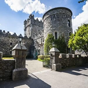 Glenveagh castle in the Glenveagh National Park, County Donegal, Ulster, Republic of Ireland