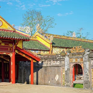 Halls of the Mandarins, Imperial City of Hue, UNESCO World Heritage Site, Thua Thien-Hue Province