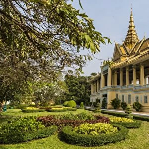 The Moonlight Pavilion, Royal Palace, in the capital city of Phnom Penh, Cambodia, Indochina, Southeast Asia, Asia
