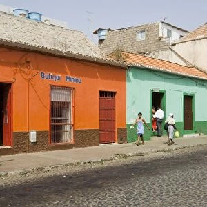 The old city of Praia on the Plateau, Praia, Santiago, Cape Verde Islands, Africa