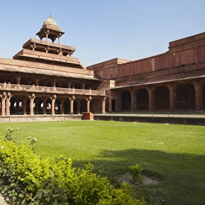 Panch Mahal, Fatehpur Sikri, UNESCO World Heritage Site, Uttar Pradesh, India, Asia