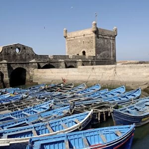 The Skala of the Port, the old fishing port, Essaouira, historic city of Mogador