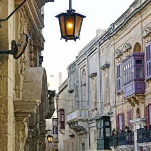 Street in Mdina (The Silent City), Malta, Europe
