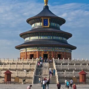 The Temple of Heaven, UNESCO World Heritage Site, Bejing, China, Asia