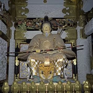 Zuijin guardian, Heian era, Yomai-mon Gate, Tosho-gu Shrine, Nikko, Honshu, Japan, Asia