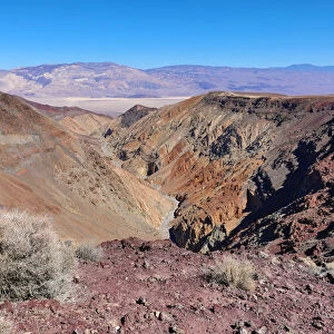 Barren landscape of Death Valley National Park, California, United States of America