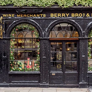Berry Bros and Rudd Wine Merchants, London, England, United Kingdom