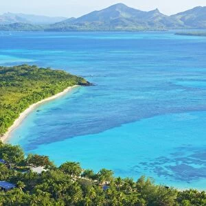 Blue Lagoon, Nacula island, Yasawa island group, Fiji, South Pacific islands, Pacific